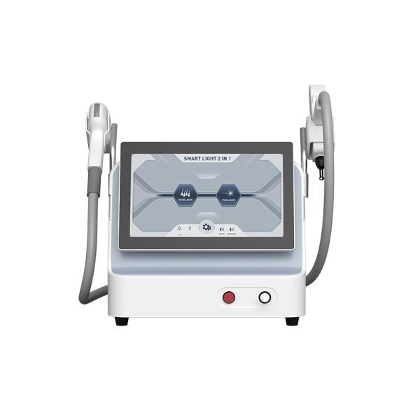 2 IN 1 Multifunctional 808nm Diode Laser For Hair Removal &Q-Switch For Skin Beauty