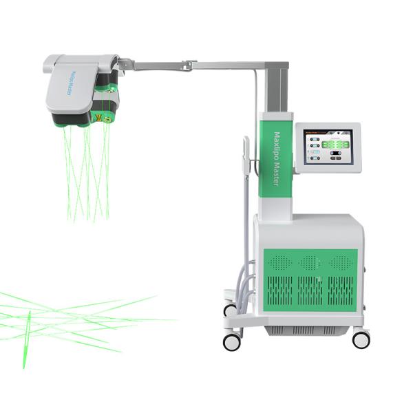 Non-invasive 10D+cool Pads Laser 532nm  Cellulite Removal Body Slimming Lipo Laser Machine