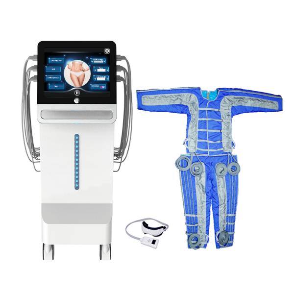 Standing Vertical 24 Air Bags Infrared for Body & Eye Massage Machine
