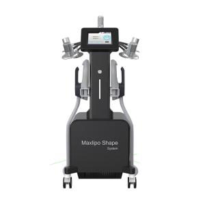 10d Maxlipo Cold Laser 532nm 635nm with Ems Muscle Building Cellulite Reduction Body Slimming E Green Laser