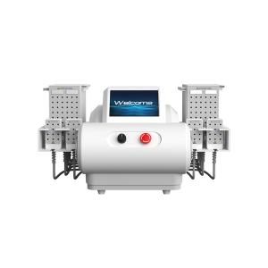 LIPOLASER EMS Laser Pad 4 Wavelengths 635nm 650nm 940nm 980nm Body Slimming Machine