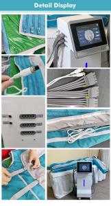 Standing Vertical 24 Air Bags Infrared for Body & Eye Massage Machine