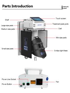 8D PRO SWTLIPO LIGHT Weight Loss and Pain Therapy Body Skin Care Equipment for Commercial Use