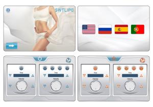 8D PRO SWTLIPO LIGHT Weight Loss and Pain Therapy Body Skin Care Equipment for Commercial Use