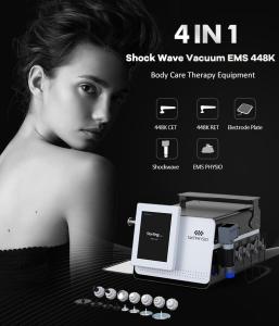 Shock Wave Therapy Machine RF Ultrasound Desktop Body Cellulite Pain Relief Urology Treatment