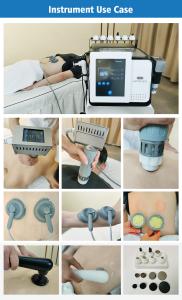 Shock Wave Therapy Machine RF Ultrasound Desktop Body Cellulite Pain Relief Urology Treatment