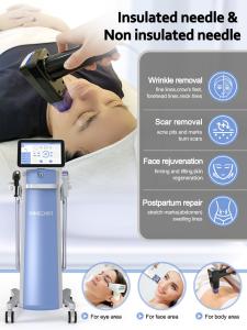 InMedor MF-168 RF Microneedling Machine-Professional Stationary Skin Firming Stretch Mark Removal for Skin (EU/US Plug)