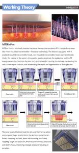 InMedor MF-168 RF Microneedling Machine-Professional Stationary Skin Firming Stretch Mark Removal for Skin (EU/US Plug)