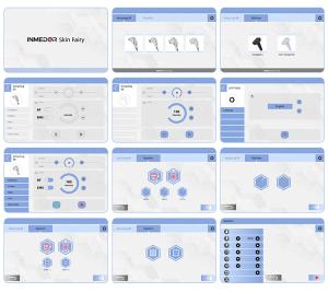 InMedor MF-168 RF Microneedling Machine-Professional Stationary Skin Firming Stretch Mark Removal for Skin (EU/US Plug)