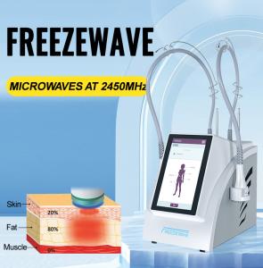 ICE-MICROWAVE RF Body Sculpting Machine Freezewave Skin Tightening Face Lifting Anti-aging Machine