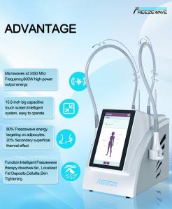 ICE-MICROWAVE RF Body Sculpting Machine Freezewave Skin Tightening Face Lifting Anti-aging Machine