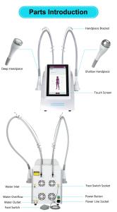 ICE-MICROWAVE RF Body Sculpting Machine Freezewave Skin Tightening Face Lifting Anti-aging Machine