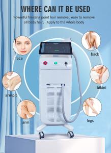Professional Best 2500W 808nm Ai Diode Laser Hair Removal Machine 3 Wave Permanent Painless Ice with Handle Screen