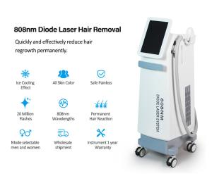 Ice Painless Diode Laser 755 808 1064 Hair Removal Epilation Definitive Laser Hair Removal Machine