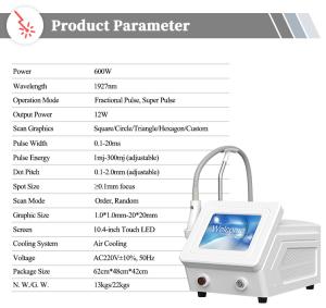 Desktop Thulium Laser 1927nm Skin Care Beauty Machine