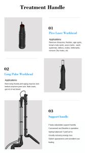 Vertical Picosecond 755nm 808nm 1064nm Picolaser Nd Yag Freckle Tattoo Removal Machine