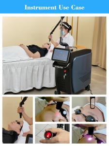 Vertical Picosecond 755nm 808nm 1064nm Picolaser Nd Yag Freckle Tattoo Removal Machine