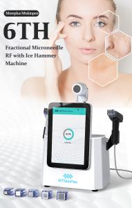 Desktop 3 in 1 RF Microneedling Skin Tightening Facial Lift Machine for Face Beauty Equipment with Ice Hammer