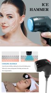 Desktop 3 in 1 RF Microneedling Skin Tightening Facial Lift Machine for Face Beauty Equipment with Ice Hammer