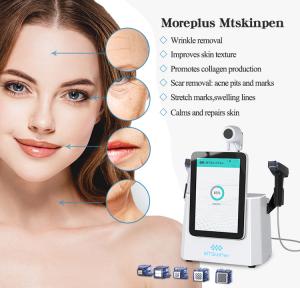 Desktop 3 in 1 RF Microneedling Skin Tightening Facial Lift Machine for Face Beauty Equipment with Ice Hammer