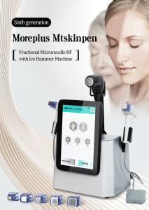Desktop 3 in 1 RF Microneedling Skin Tightening Facial Lift Machine for Face Beauty Equipment with Ice Hammer