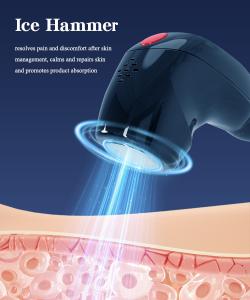 Desktop 3 in 1 RF Microneedling Skin Tightening Facial Lift Machine for Face Beauty Equipment with Ice Hammer