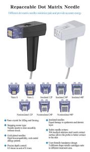 3 in 1 M8 Microneedling Fractional RF Skin Rejuvenation Scar Acne Treatment Wrinkle Removal With Ice Hammer Machine