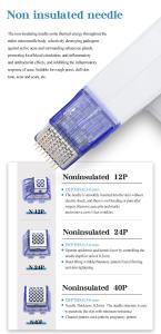 3 in 1 M8 Microneedling Fractional RF Skin Rejuvenation Scar Acne Treatment Wrinkle Removal With Ice Hammer Machine