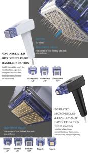 3 in 1 M8 Microneedling Fractional RF Skin Rejuvenation Scar Acne Treatment Wrinkle Removal With Ice Hammer Machine