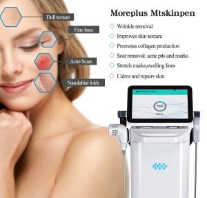3 in 1 M8 Microneedling Fractional RF Skin Rejuvenation Scar Acne Treatment Wrinkle Removal With Ice Hammer Machine