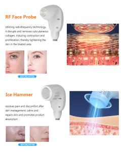 Micro Needle Skin Care System Micro Needling Rf Fractional Facial Radio Frequency Gold Rf Microneedling Machine