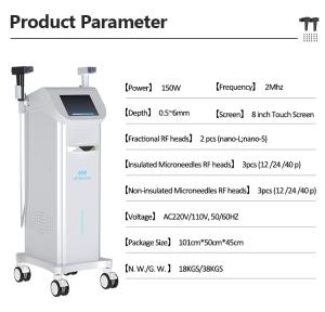 Fractional Machine Rf Professional Microneedling With Radio Frequency Machine for Facial Body Machine