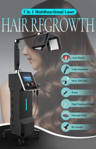 Scalp Treatment Machine Follicle Scalp Detection 650nm Laser Hair Growth/Regrowth Machine Anti-hair Loss Beauty Equipment