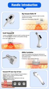 4 in 1 Maxsculpt Body Slimming Machine with 4 Handles Ultrasound Vacuum Rf