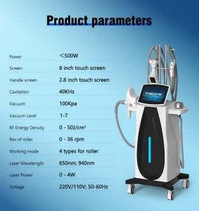 4 in 1 Maxsculpt Body Slimming Machine with 4 Handles Ultrasound Vacuum Rf