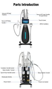 4 in 1 Maxsculpt Body Slimming Machine with 4 Handles Ultrasound Vacuum Rf