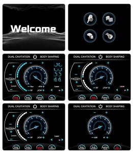 4 in 1 Maxsculpt Body Slimming Machine with 4 Handles Ultrasound Vacuum Rf