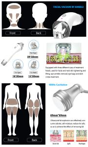 4 in 1 Multi-functional Maxsculpt Vacuum RF Fast Slimming with 4 Handles V68 Machine