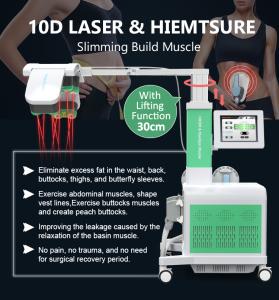 Non-invasive 10D+EMS 532nm Cellulite Removal Body Slimming Lipo Laser Machine XM-227 PLUS