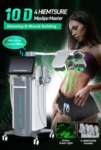 2 in 1 XM-87 Beir Fat Reduction 10d Green Laser + Ems Multi-functional Body Slimming Machine Spa Clinic Use