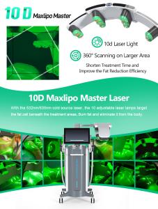 2 in 1 XM-87 Beir Fat Reduction 10d Green Laser + Ems Multi-functional Body Slimming Machine Spa Clinic Use