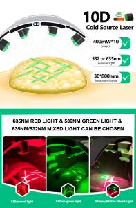 2 in 1 XM-87 Beir Fat Reduction 10d Green Laser + Ems Multi-functional Body Slimming Machine Spa Clinic Use