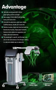 2 in 1 XM-87 Beir Fat Reduction 10d Green Laser + Ems Multi-functional Body Slimming Machine Spa Clinic Use