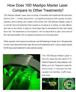 2 in 1 XM-87 Beir Fat Reduction 10d Green Laser + Ems Multi-functional Body Slimming Machine Spa Clinic Use