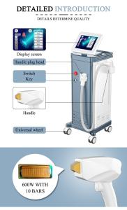 Dl-867 Vertical Hair Removal Machine 3 Wavelengths Permanent Hair Loss Machine for Reselling Clinic Use