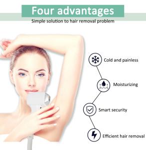 Hair Removal 3 Wavelength 755nm 1064nm 808nm Ice Painless Diode Laser Hair Removal Machine