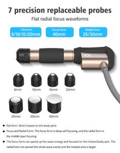 SW267 Newest Shock Wave Therapy Device Physical Therapy Shockwave Machine for Pain Relief