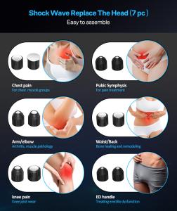 SW267 Newest Shock Wave Therapy Device Physical Therapy Shockwave Machine for Pain Relief