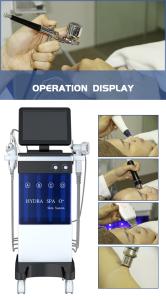 Dermabrasion 16 in 1 Oxygen Jet Hydro Salon Facials Machine Aqua Peeling Beauty Face Equipment Facial Machine Spa909H