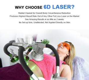 10D Laser Shape 532nm 635nm Cold Lipolaser 10D Lipo Laser Weight Loss Slimming Machine Physical Therapy Equipment XM-687